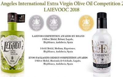 LEGADO AND EXPERIENCE, SILVER AND GOLD MEDALS IN LAIEVOOC 2018